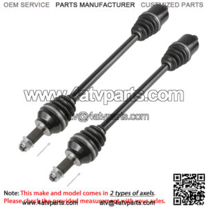 Front Left and Right CV Joint Axle Shaft for Polaris RZR XP 4 1000 2017 - 2020