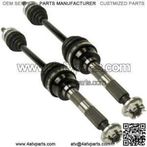 Front Left Right CV Joint Axles for Kawasaki Mule 2510 KAF620A 4X4 2000