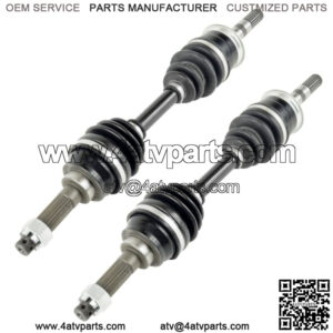 Front Right And Left CV Joint Axles for Kawasaki Bayou 400 KLF400B 4X4 1993-99