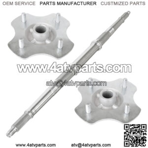 Rear Axle Shaft And Wheel Hub for Honda TRX300FW Fourtrax 300 4X4 1992-2000