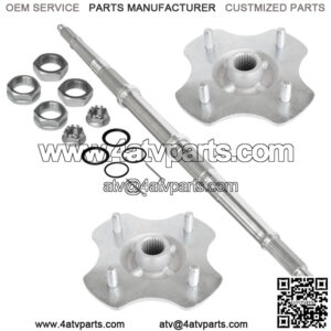 Rear Axle Shaft W/ Wheel Hub Kit for Honda TRX300FW Fourtrax 300 4X4 1992-2000