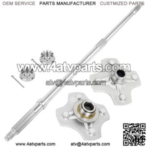 Rear Axle Shaft Wheel Hub for Honda TRX350TE TRX350TM Rancher 350 2X4 2000- 2006