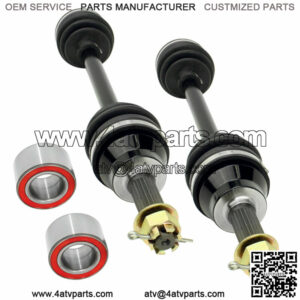Rear Left Right CV Joint Axle Bearing for Polaris Sportsman 300 4X4 2008-2010