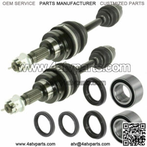 Fronr Lh Rh CV Joint Axle for Honda TRX350FE TRX350FM Rancher 350 4X4 2000-2005