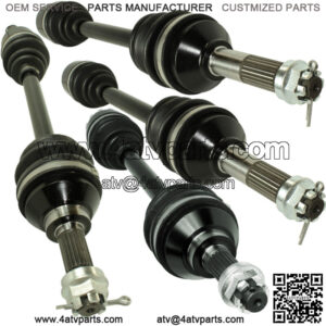 for Kawasaki Brute Force 750 KVF750 4X4i / EPS 2005-17 Front Rear CV Joint Axles