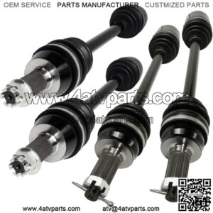 for Polaris 1332383 1332873 / 1332809 1332642 Front Rear Complete CV Joint Axles