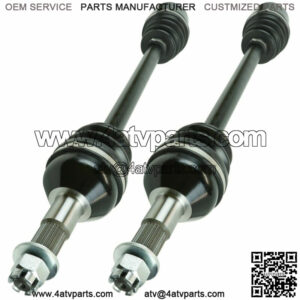 for Can-Am Commander 1000 4X4 2013 2014 2015 Rear Left and Right CV Joint Axles