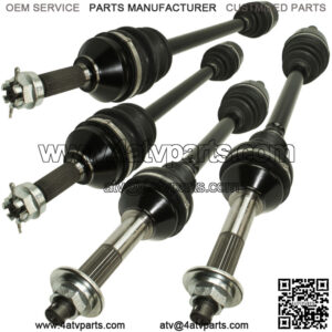 for Kawasaki Teryx 750 KRF750 4X4 2008-11 Front and Rear Complete CV Joint Axles