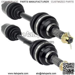 Front Right and Left CV Joint Axles for Honda TRX450ES TRX450S 1998-2001