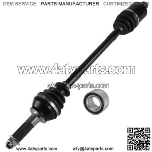 for Polaris 1332814 1333008 1590476 1333233 Rear RH / LH CV Joint Axle w/Bearing