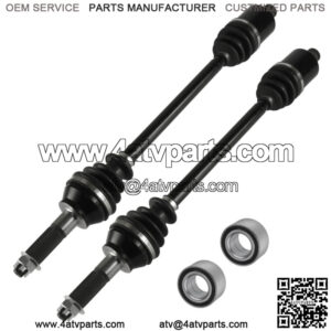 Rear Left And Right CV Joint Axle W/ Bearing for Polaris Ranger 800 4X4 2010-14