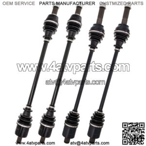 Front & Rear Shaft CV Axle for Polaris RZR & RZR 4 900 1332825 1332826 4PK