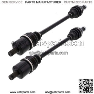Front L&R CV Axle Driveshaft Assy Set for Polaris Ranger Crew XP 1000 2017