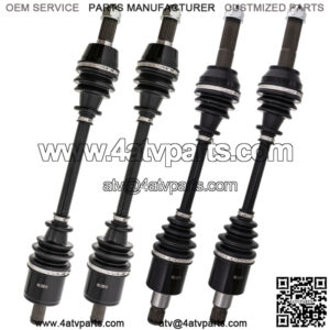 Front & Rear Shaft CV Axle for Polaris RZR 800 EFI 1332440 1332884 4 Pack
