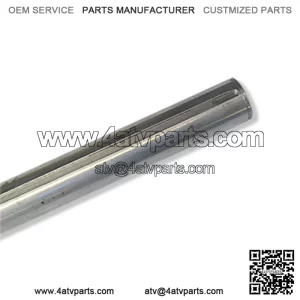 AXLE, CHROME-MOLY (4130) STEEL TUBE, 40?? LENGTH, 1-1/2?? OD, .156 WALL, 2 OFFSET 1/4?? KEYWAYS