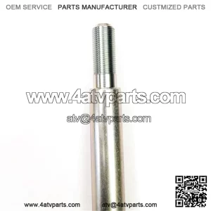 AXLE, SOLID STANDARD STEEL, 54?? LENGTH, 1?? DIA, 2?? STEPPED ENDS (1-3/8?? THREAD LENGTH), 2 OFFSET 1/4?? KEYWAYS