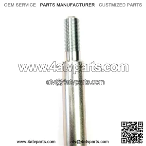 AXLE, SOLID STANDARD STEEL, 42?? LENGTH, 1?? DIA, 2?? STEPPED ENDS (1-3/8?? THREAD LENGTH), 2 OFFSET 1/4?? KEYWAYS