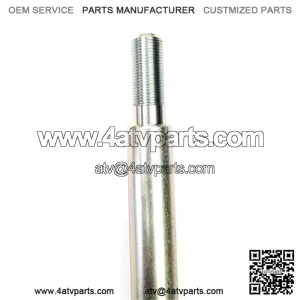 AXLE, SOLID STANDARD STEEL, 54?? LENGTH, 1?? DIA, 2?? STEPPED ENDS (1-3/8?? THREAD LENGTH), 2 OFFSET 1/4?? KEYWAYS