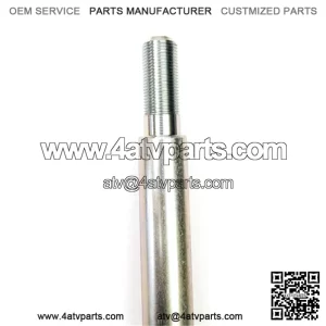 AXLE, SOLID STANDARD STEEL, 34?? LENGTH, 1?? DIA, 2?? STEPPED ENDS (1-3/8?? THREAD LENGTH), 2 OFFSET 1/4?? KEYWAYS