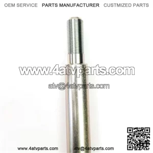 AXLE, SOLID STANDARD STEEL, 42?? LENGTH, 1?? DIA, 2?? STEPPED ENDS (1-3/8?? THREAD LENGTH), 2 OFFSET 1/4?? KEYWAYS