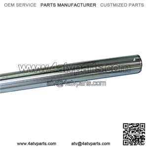 AXLE, CHROME-MOLY (4130) STEEL TUBE, 28?? LENGTH, 1-1/4?? OD, .250 WALL, 2 OFFSET 1/4?? KEYWAYS