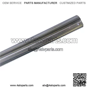 AXLE, CHROME-MOLY (4130) STEEL TUBE, 32?? LENGTH, 1-1/4?? OD, .19O WALL, 2 OFFSET 1/4?? KEYWAYS