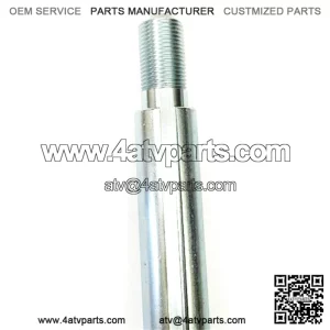 AXLE, SOLID STANDARD STEEL, 36?? LENGTH, 1?? DIA, 1-1/2?? STEPPED ENDS (1-1/8?? THREAD LENGTH), 2 OFFSET 1/4?? KEYWAYS