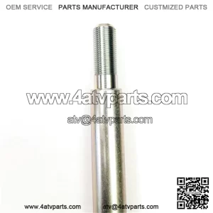 AXLE, SOLID STANDARD STEEL, 40?? LENGTH, 1?? DIA, 2?? STEPPED ENDS (1-3/8?? THREAD LENGTH), 2 OFFSET 1/4?? KEYWAYS
