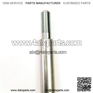 AXLE, SOLID STANDARD STEEL, 44?? LENGTH, 1?? OD, 2?? STEPPED ENDS (1-3/8?? THREAD LENGTH), 2 OFFSET 1/4?? KEYWAYS