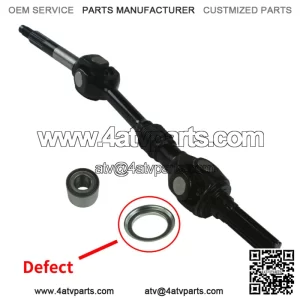 Rear Drive Shaft Bearing for Kawasaki Mule 3010 KAF620 E H J K 04~08 w/ defect (For: More than one vehicle)