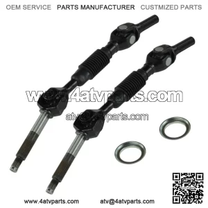 2 Complete Rear Axle Driveshaft to Kawasaki Mule 4010 Trans KAF950G Diesel 09~13