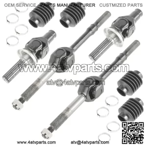 2 Complete Rear Axle Drive Shaft For Kawasaki Mule 4010 KAF950F Diesel 2009-2013