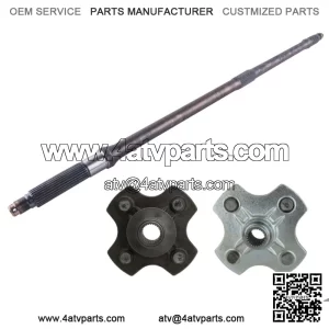 Honda  Rear wheel axle and hubs TRX 400 TRX450 Fourtrax Foreman 1995 - 2004