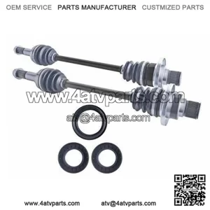 Yamaha rear cv axles & differential seal kit Rhino 660 2004 2005 2006 2007