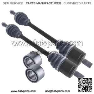 Polaris Ranger front cv axles & wheel bearings set 500 700