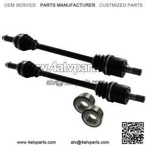 Honda rear cv axle & wheel bearing set Pioneer 1000