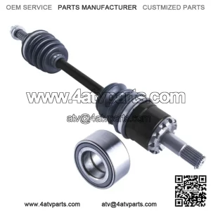 Kawasaki Brute Force front left cv axle & wheel bearing 650I 750I 2005 2006-13