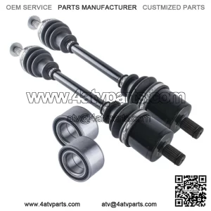 Polaris Ranger EV Ranger LSV front cv axles & wheel bearings set 2010 2011 -14