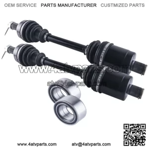 Polaris RZR 900 50" & 55" rear cv axles & wheel bearings set 1333080
