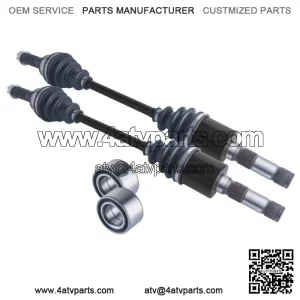 Bobcat 3400 Series rear cv axles & wheel bearings set Serial # AJN 2010 - 2015