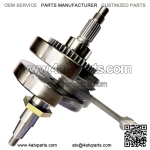 Rebuild Predator 500 Crank Rod OEM Rebuilt Redone Crankshaft Assembly Crankworks (For: Polaris)