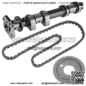 Fits Polaris RZR XP 900 Exhaust Camshaft w/ Timing Chain Sprocket 2011 - 2013  (For: Polaris)