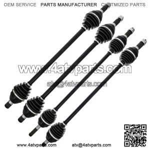 CV Axle Kit For Can-Am Maverick X3 R Turbo 705401830 705502362 Front Rear