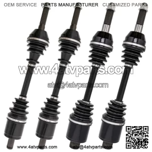 Front & Rear Left Right Axle Kit for Polaris Sportsman 600 700 800