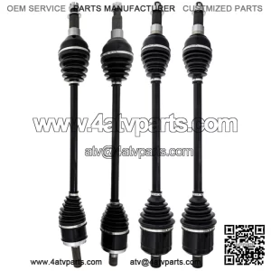 Front Rear CV Axle For Kawasaki Teryx KRX KRX4 1000 59266-0761 59266-0762