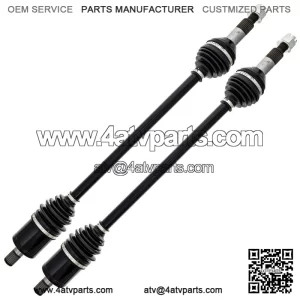 Front CV Axle Half Drive Shaft for Can-Am Defender HD10 Maverick X3 2 Pack