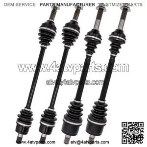 Complete Front & Rear CV Axle Driveshaft Assembly Kit for Kawasaki Teryx 750