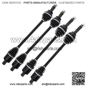 Front Rear CV Axle Kit for Polaris Ranger 1000 Crew XP EPS 1337122 1337121
