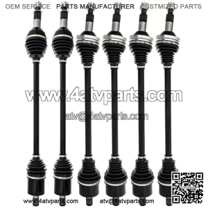 Front Middle Rear CV Axle Drive Shaft Kit for Can-Am Defender HD10 6x6