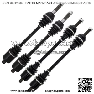Front Rear CV Axle Kit For Polaris Ranger 570 Crew ETX EV 1333238 1333069